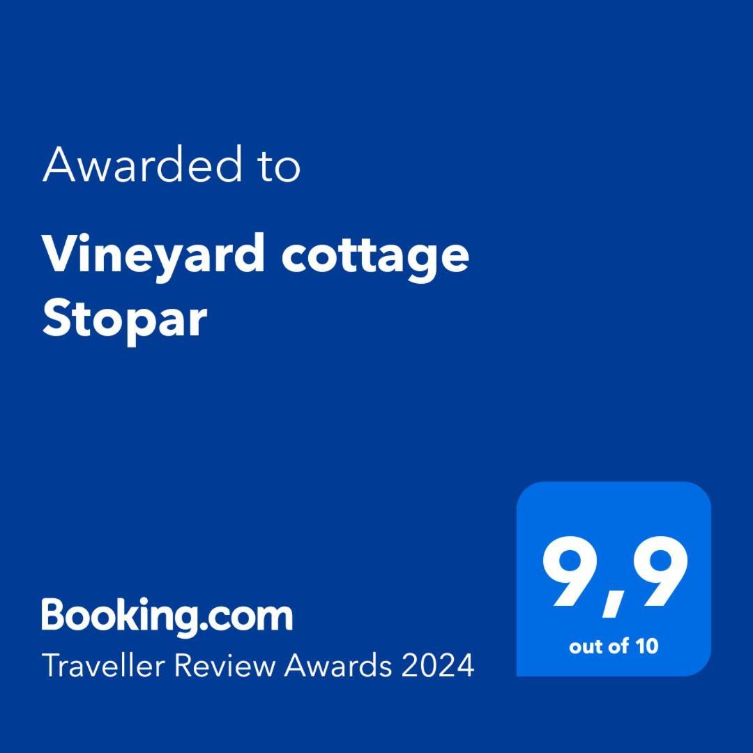Vineyard Cottage Stopar Straza Екстериор снимка